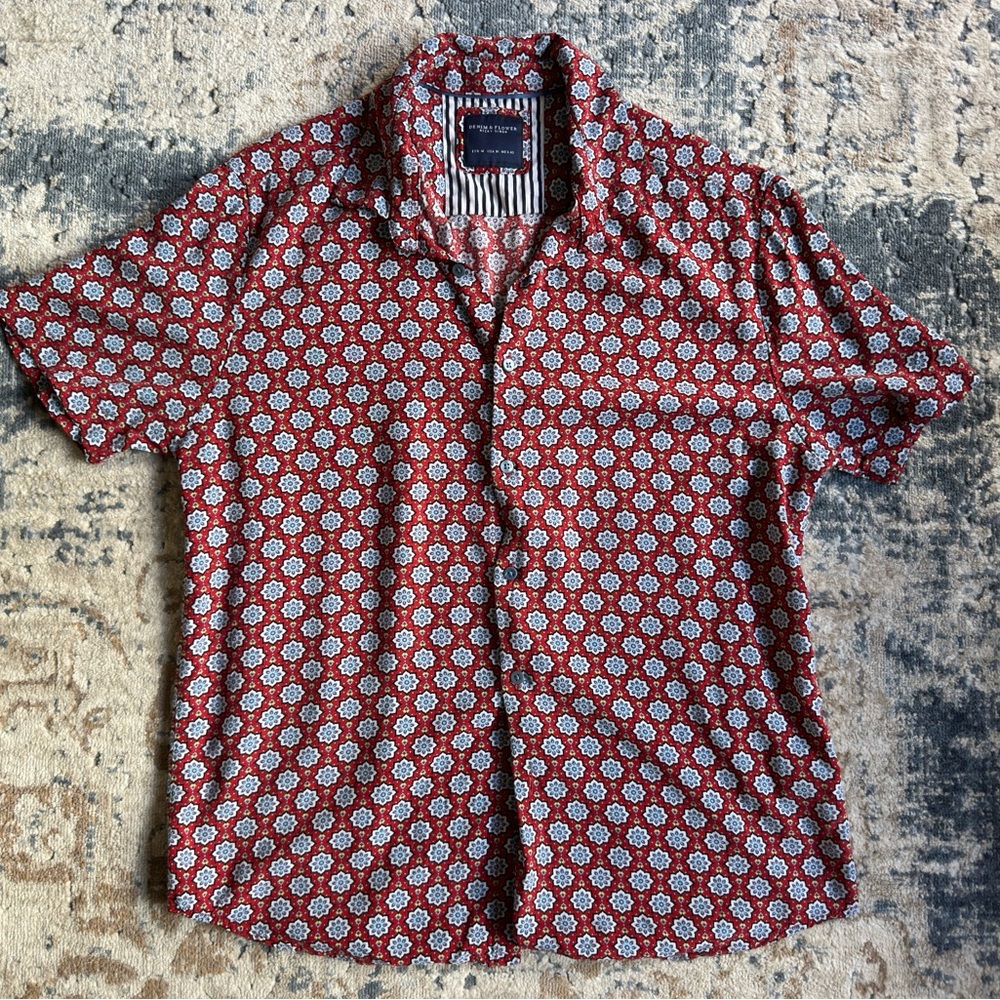 Short Sleeve Button Down - Medium